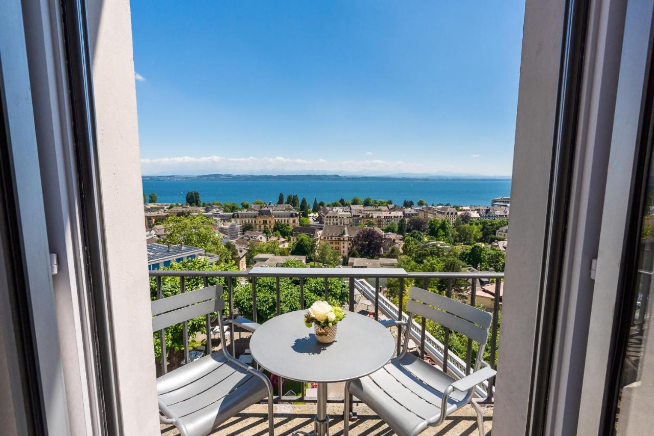 Hotel Alpes & Lac Neuchâtel Eksteriør bilde