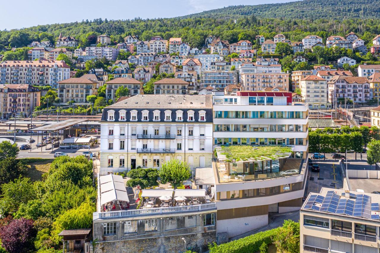 Hotel Alpes & Lac Neuchâtel Eksteriør bilde