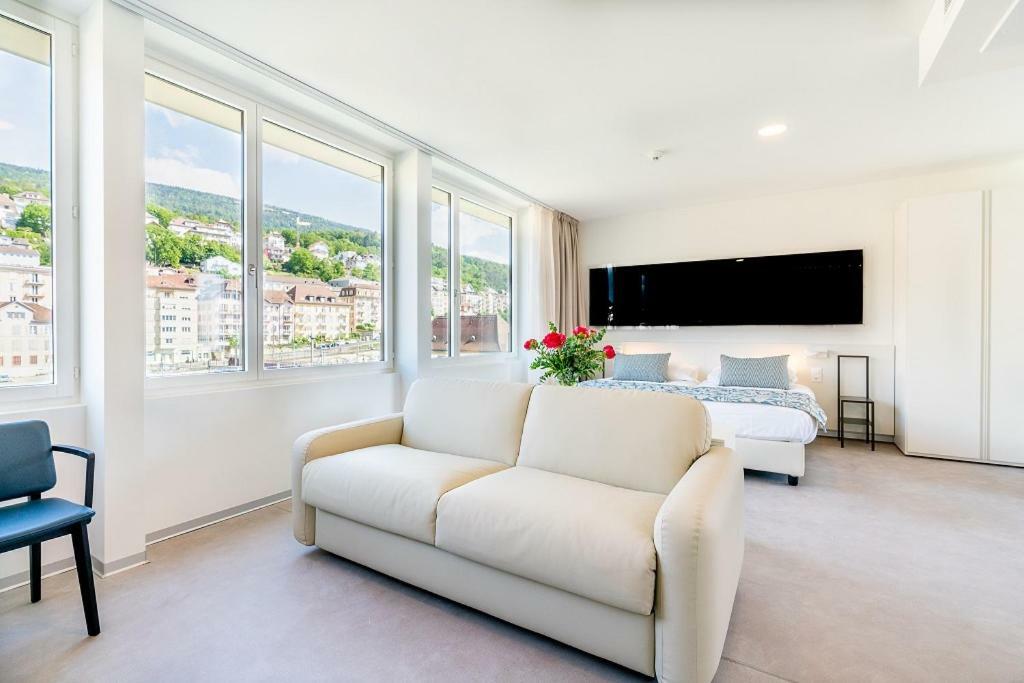 Hotel Alpes & Lac Neuchâtel Eksteriør bilde