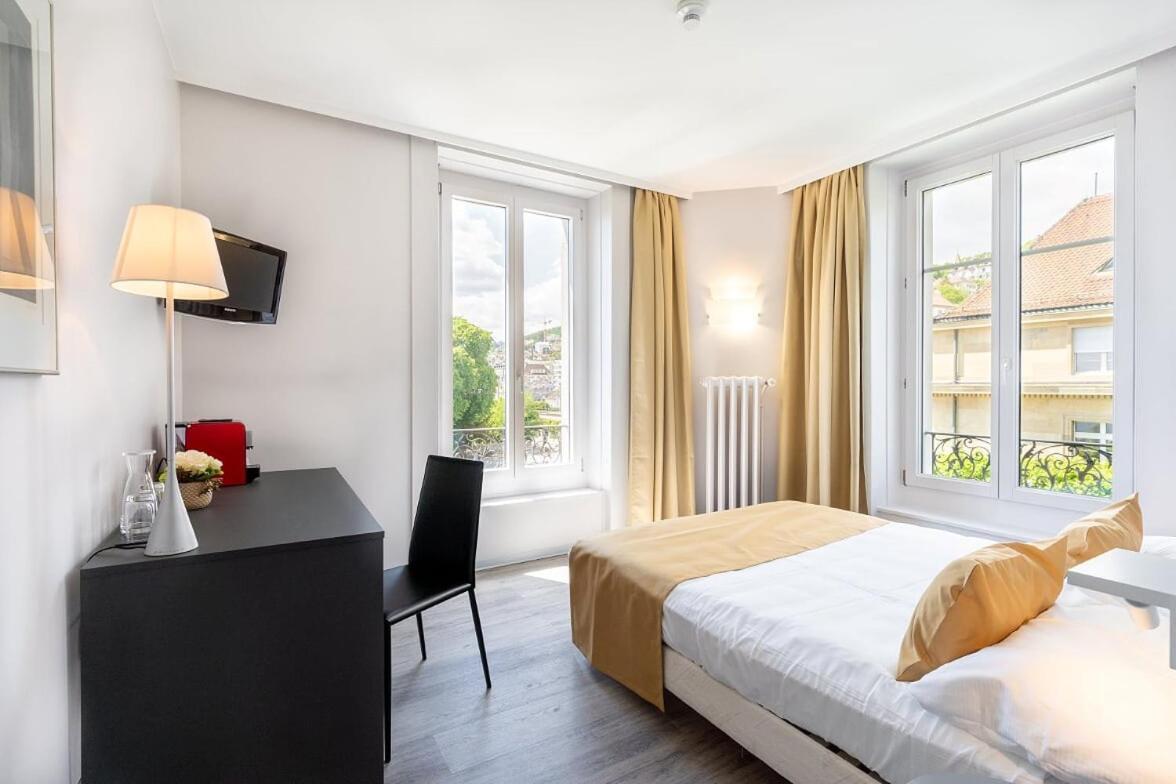 Hotel Alpes & Lac Neuchâtel Eksteriør bilde